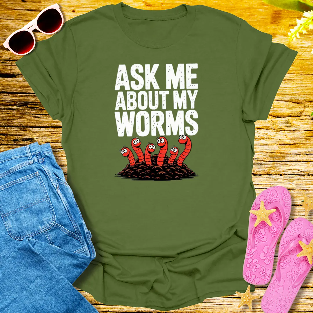 Fermented Personality Disorder T-Shirt - Military Green