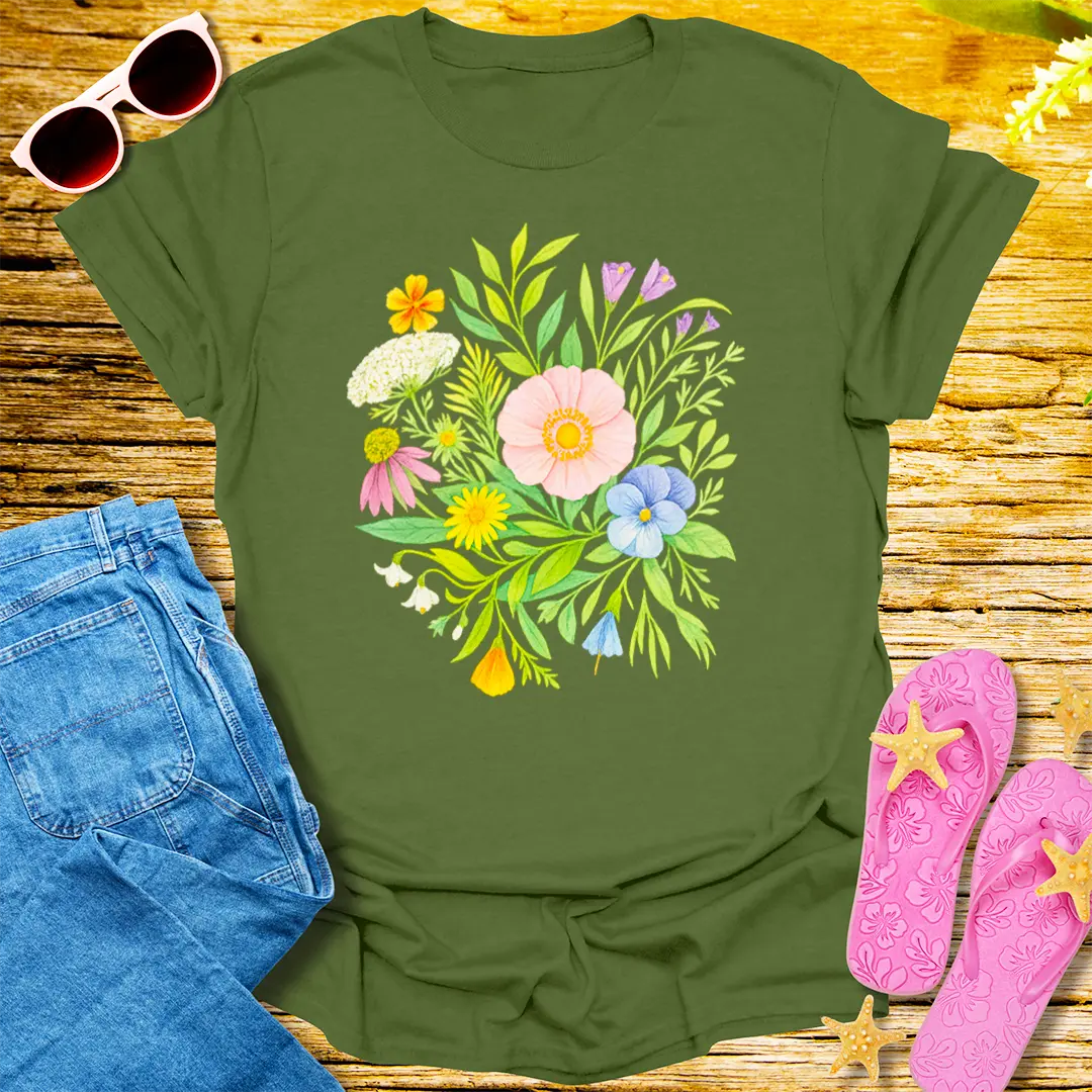 Fermented Personality Disorder T-Shirt - Military Green