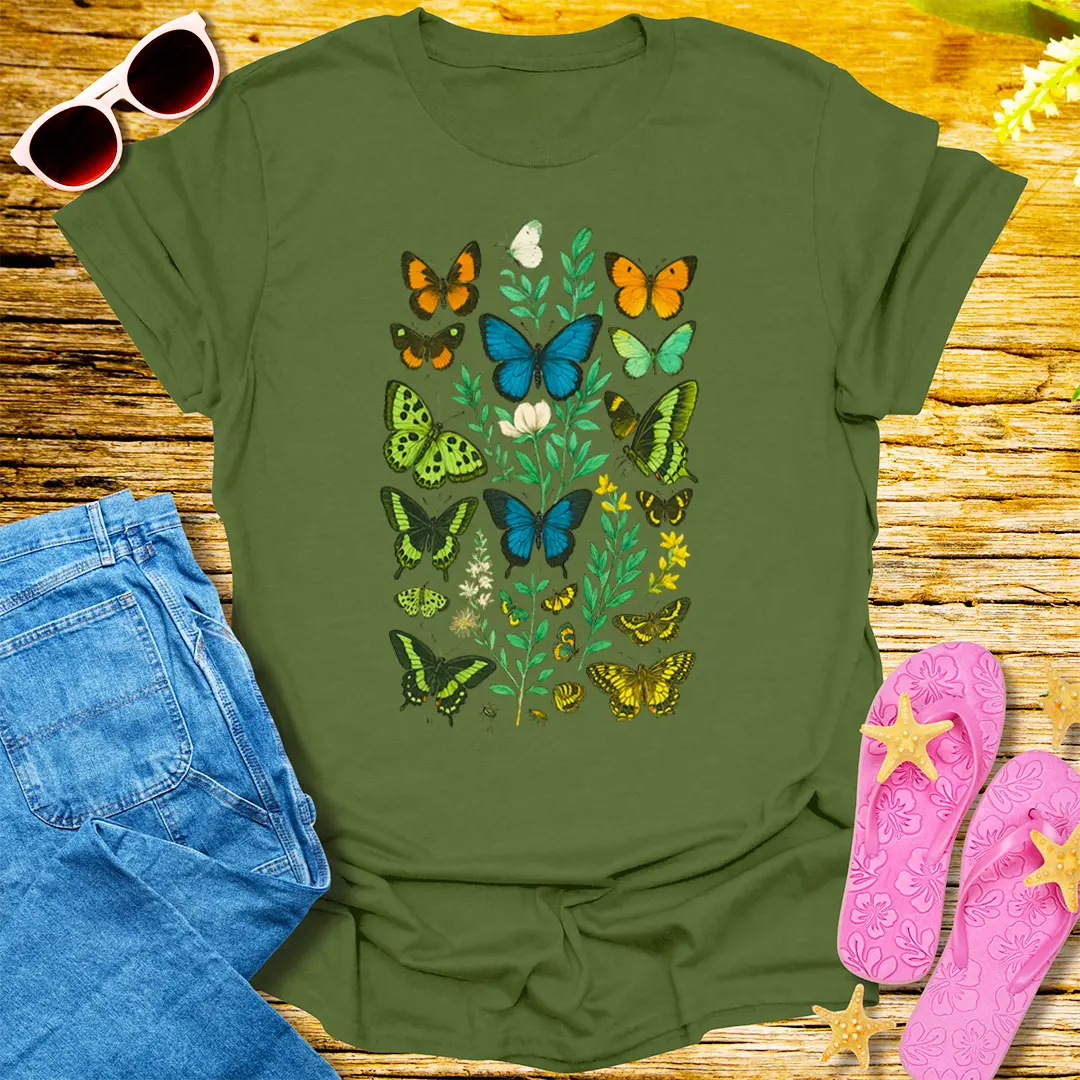 Fermented Personality Disorder T-Shirt - Military Green