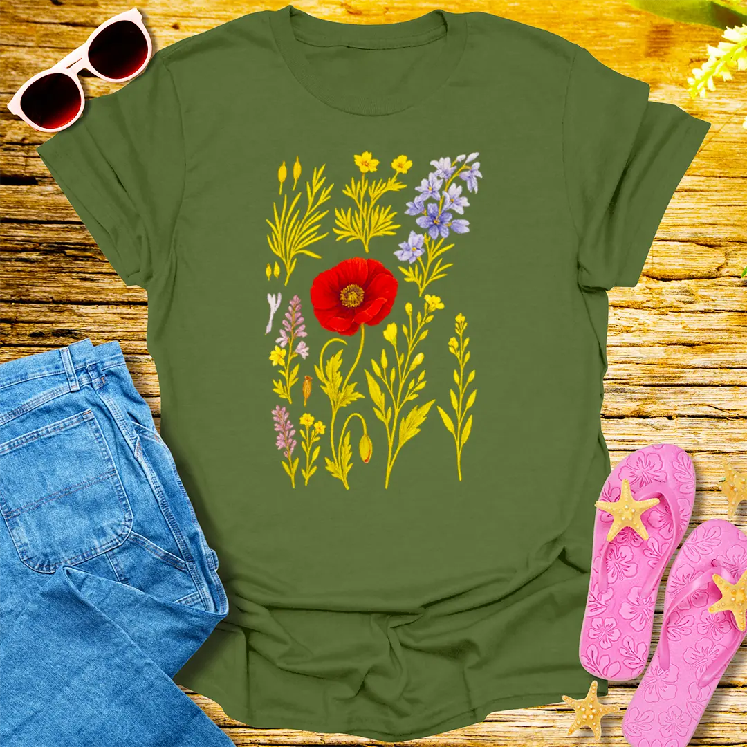 Fermented Personality Disorder T-Shirt - Military Green