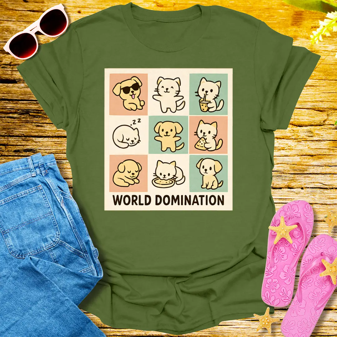 Fermented Personality Disorder T-Shirt - Military Green