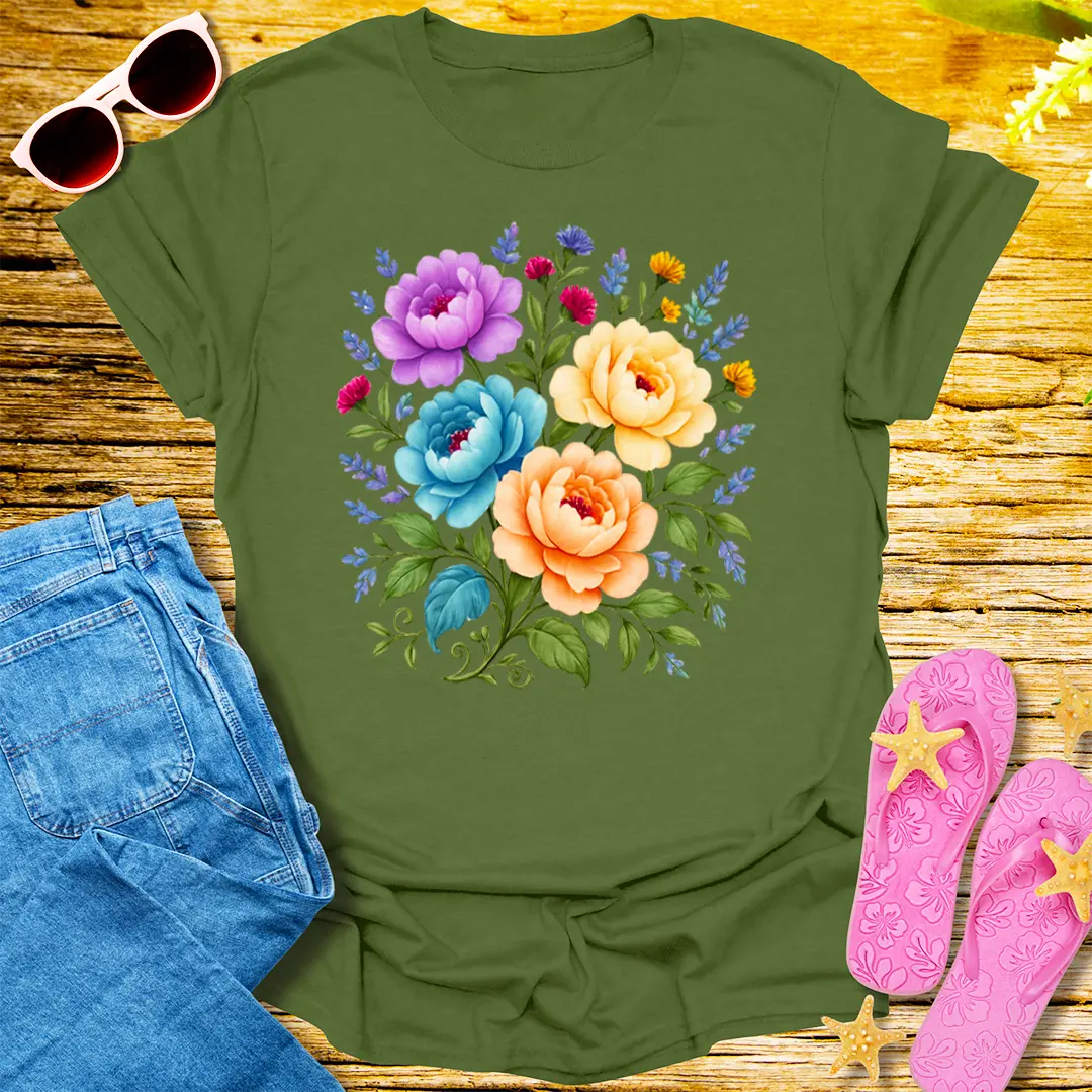 Fermented Personality Disorder T-Shirt - Military Green