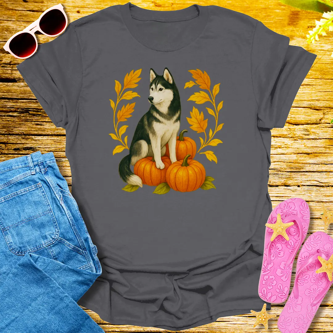 Autumn Husky T-Shirt - Charcoal