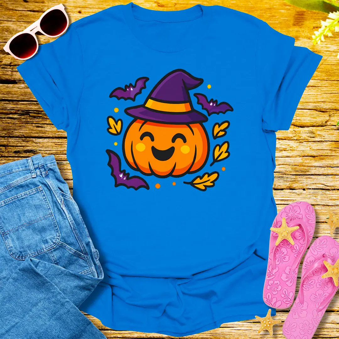Witchy Pumpkin Vibes T-Shirt - Royal