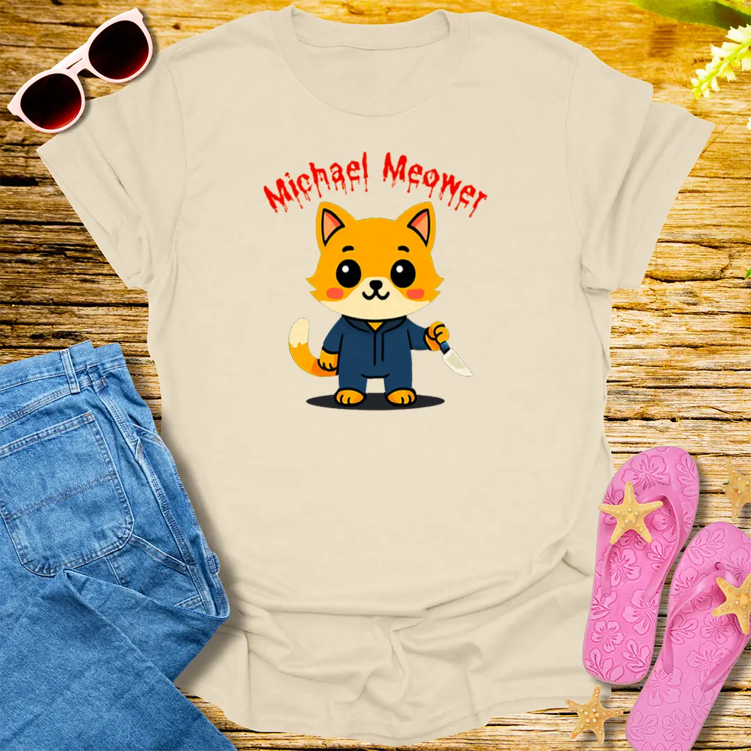 Michael Meower T-Shirt - Natural
