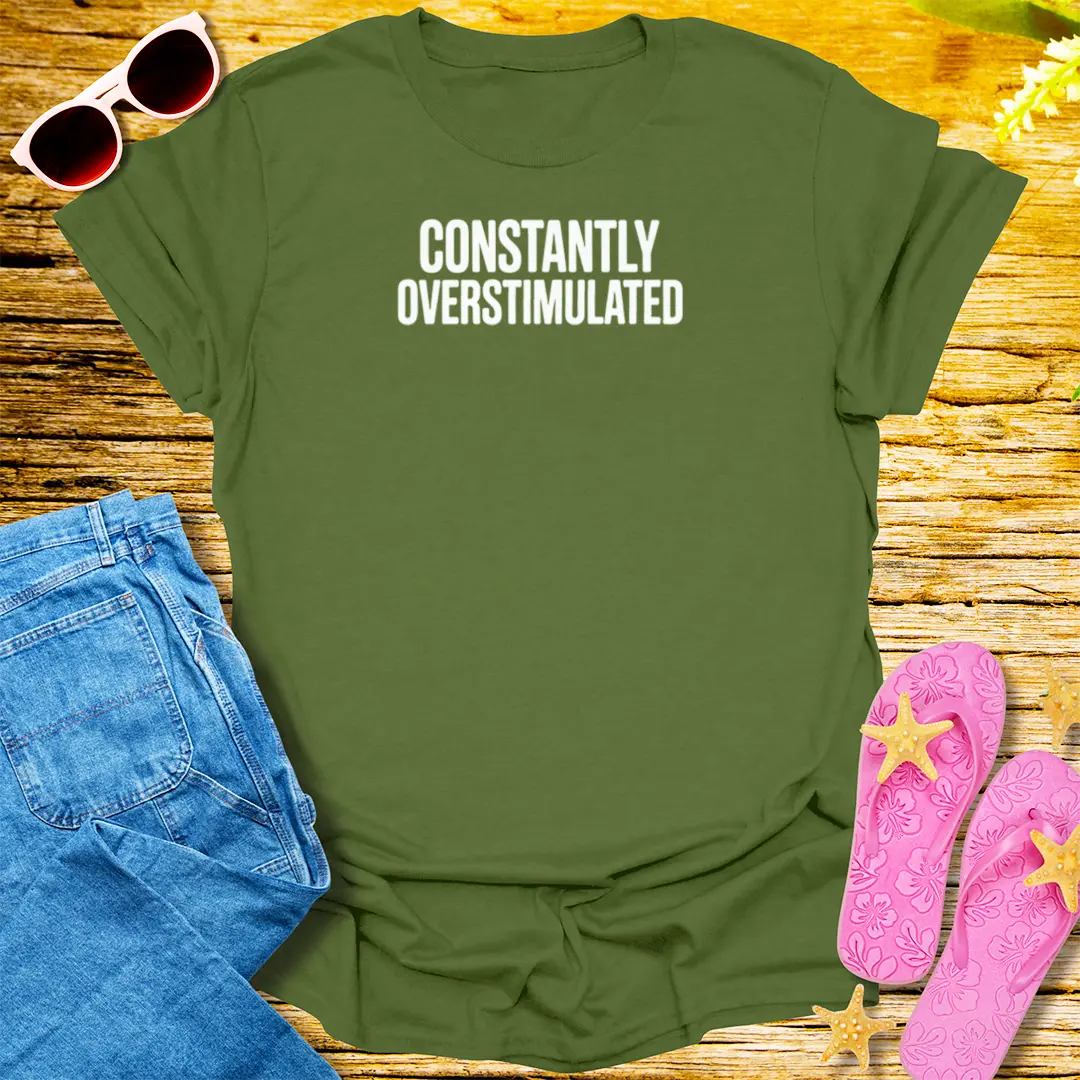 Fermented Personality Disorder T-Shirt - Military Green