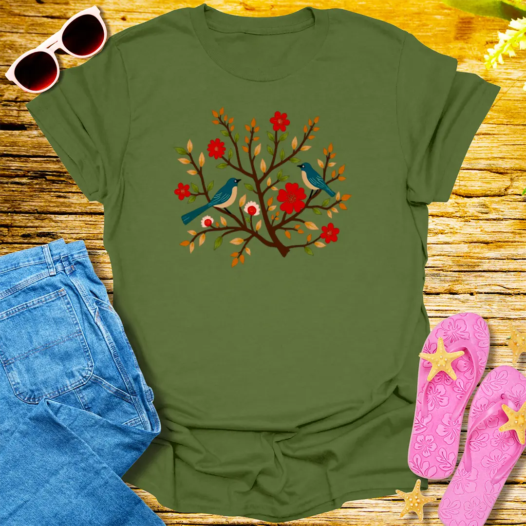 Fermented Personality Disorder T-Shirt - Military Green