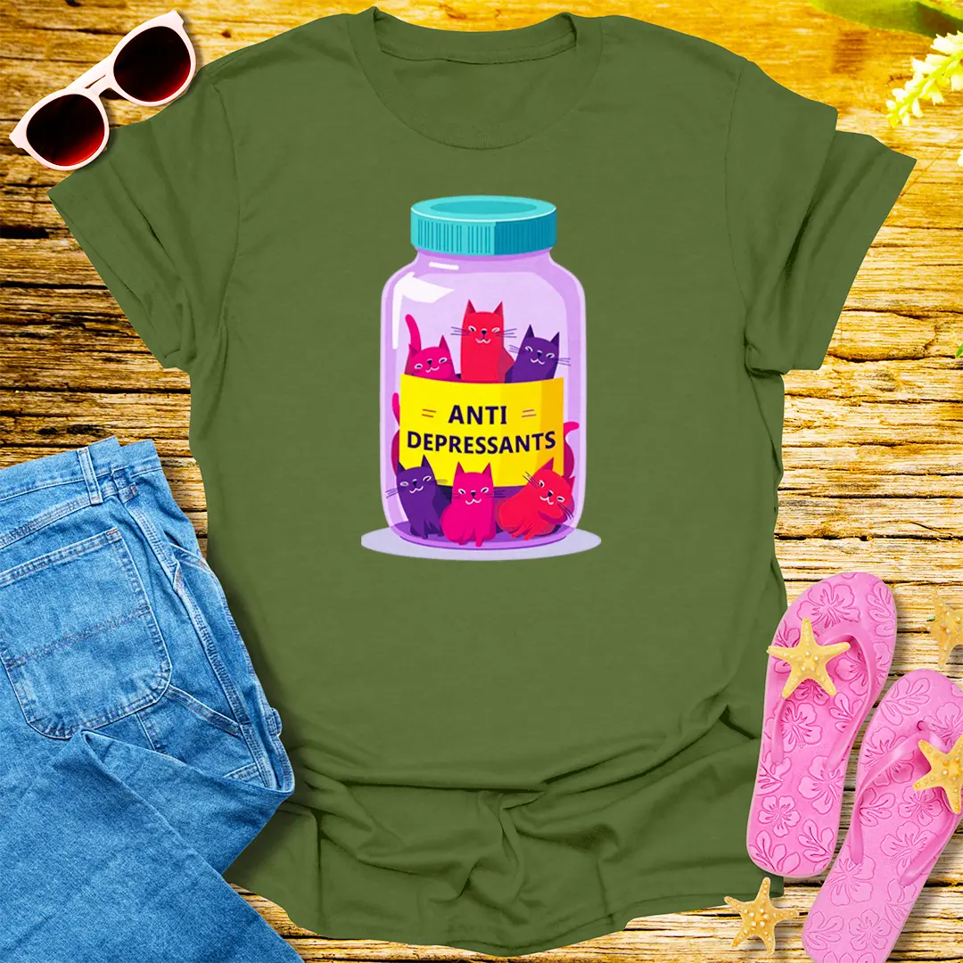 Fermented Personality Disorder T-Shirt - Military Green