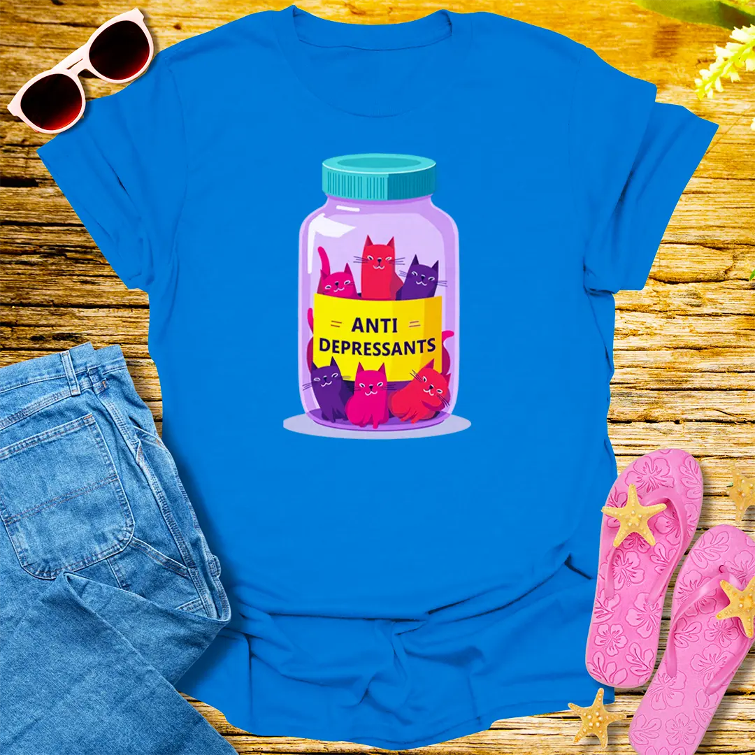 Fermented Personality Disorder T-Shirt - Royal