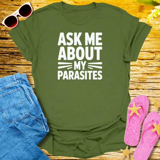 Fermented Personality Disorder T-Shirt - Military Green