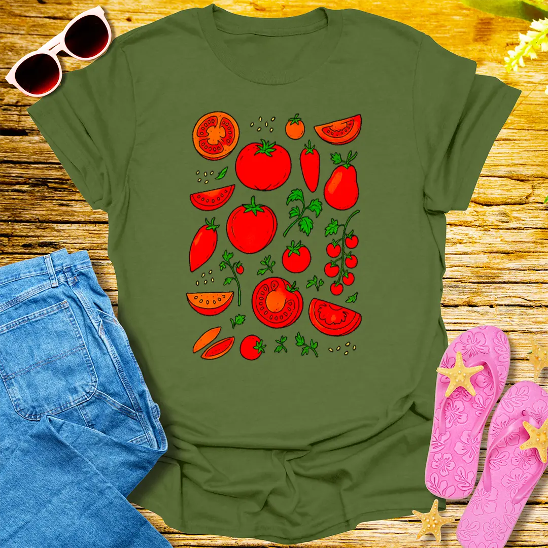 Fermented Personality Disorder T-Shirt - Military Green