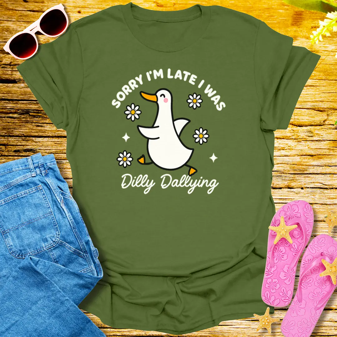 Fermented Personality Disorder T-Shirt - Military Green