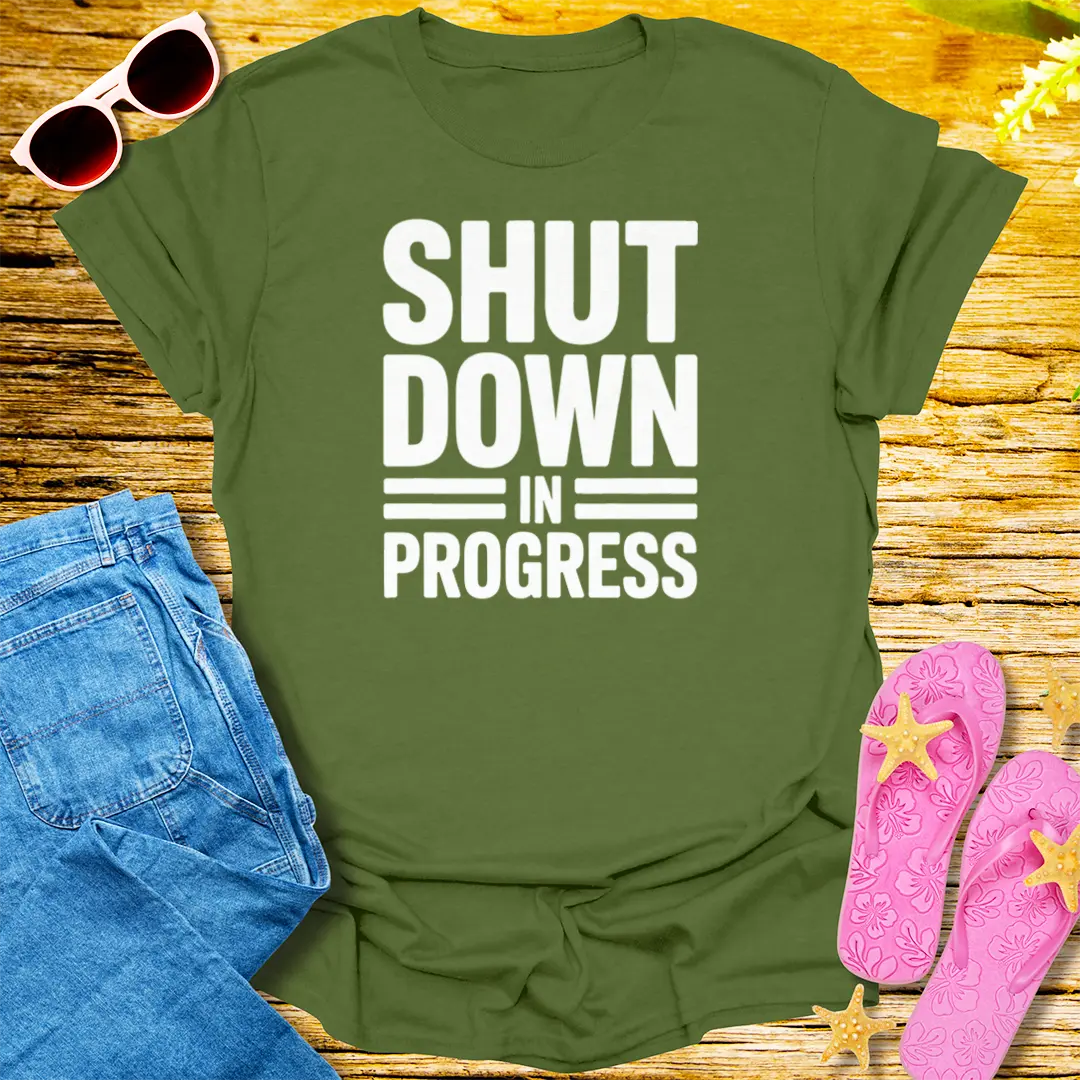 Fermented Personality Disorder T-Shirt - Military Green