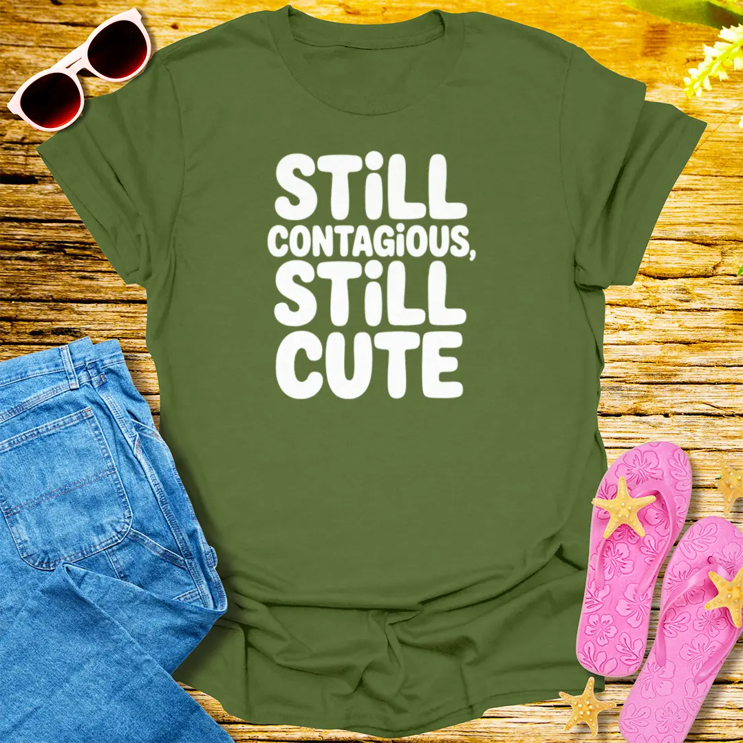 Fermented Personality Disorder T-Shirt - Military Green