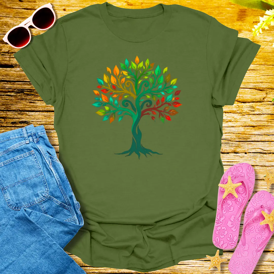 Fermented Personality Disorder T-Shirt - Military Green