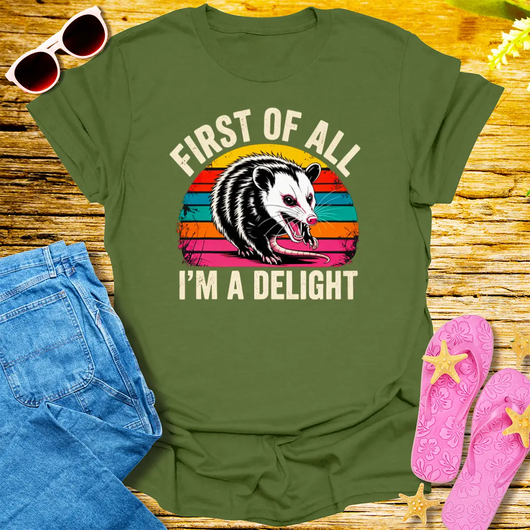 Fermented Personality Disorder T-Shirt - Military Green