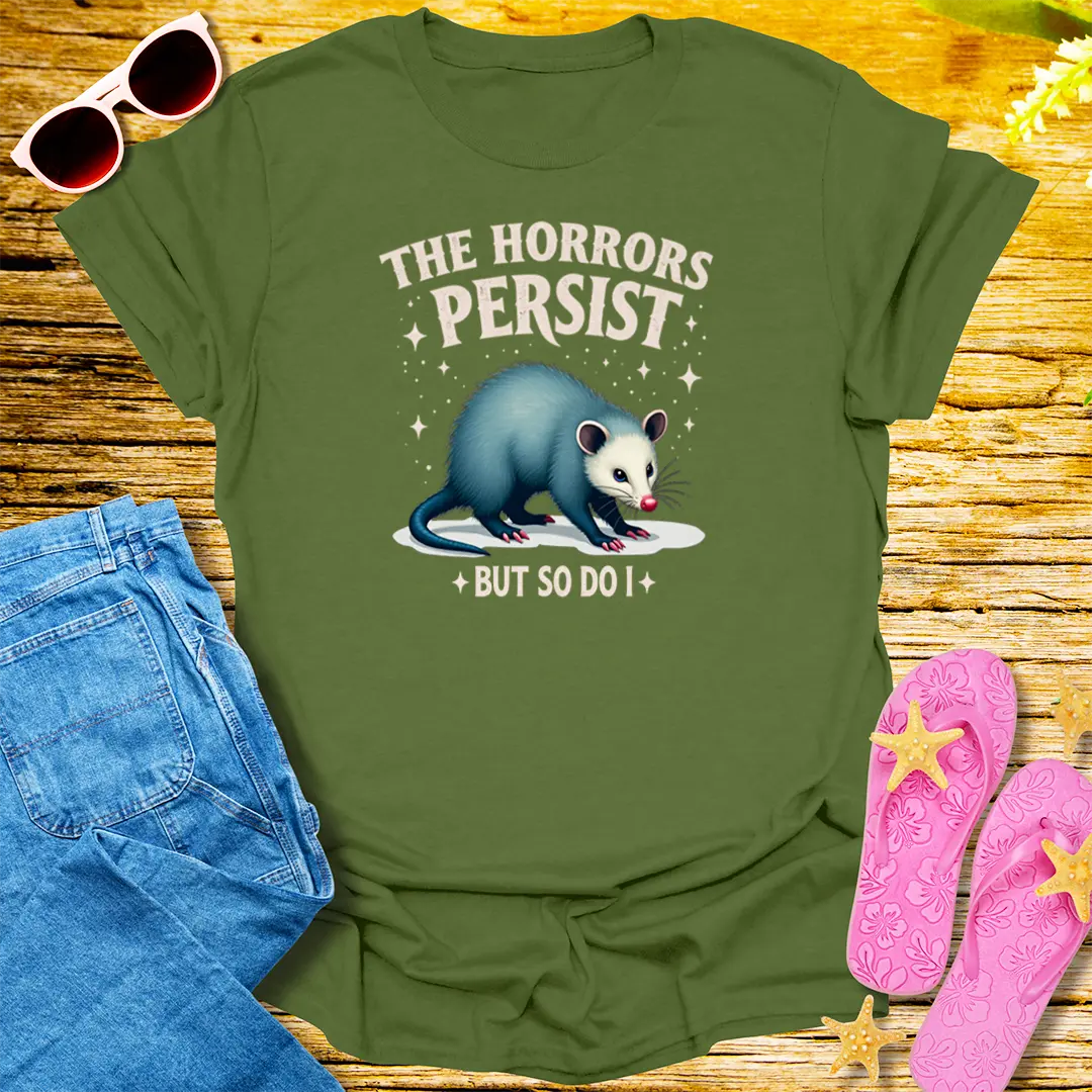 Fermented Personality Disorder T-Shirt - Military Green