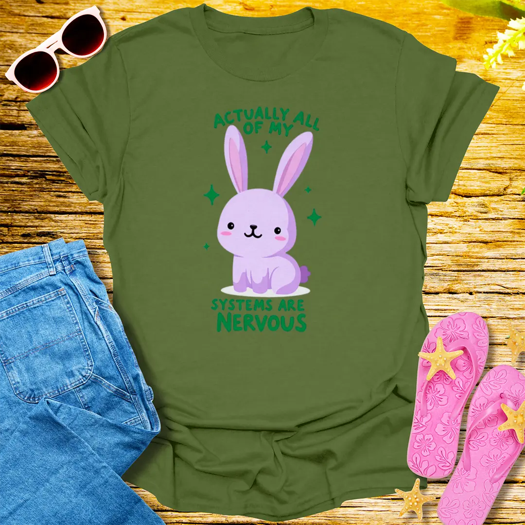 Fermented Personality Disorder T-Shirt - Military Green