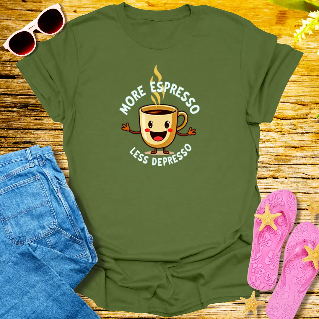 Fermented Personality Disorder T-Shirt - Military Green