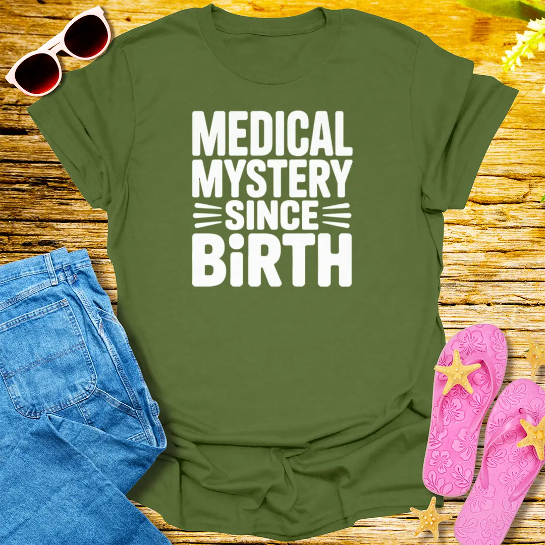 Fermented Personality Disorder T-Shirt - Military Green