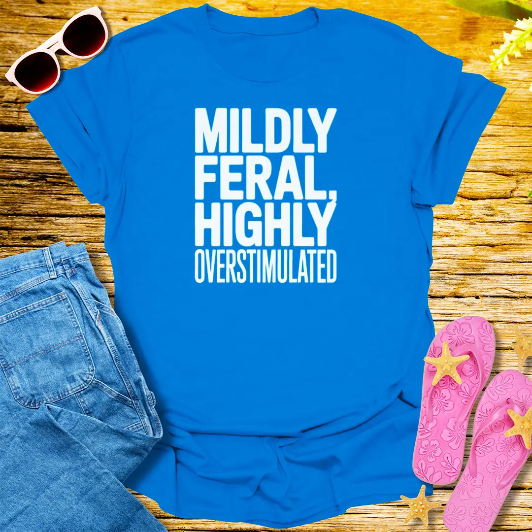 Fermented Personality Disorder T-Shirt - Royal