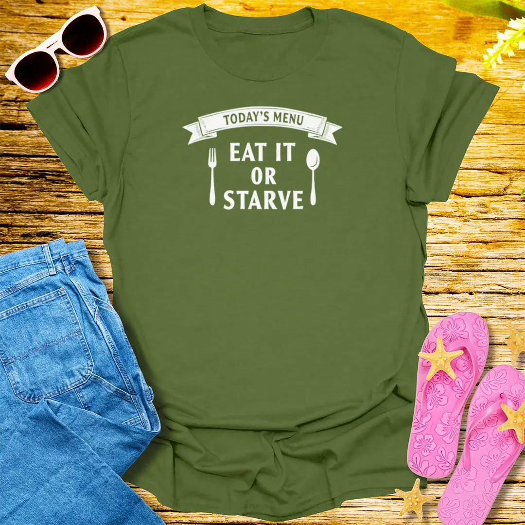 Fermented Personality Disorder T-Shirt - Military Green