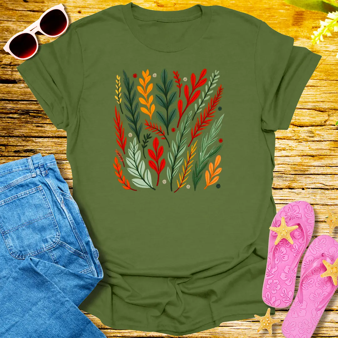 Fermented Personality Disorder T-Shirt - Military Green