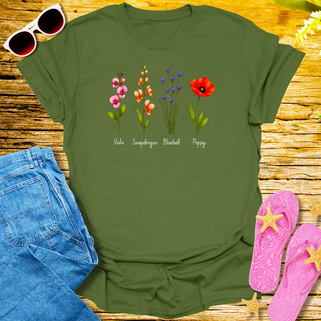 Fermented Personality Disorder T-Shirt - Military Green