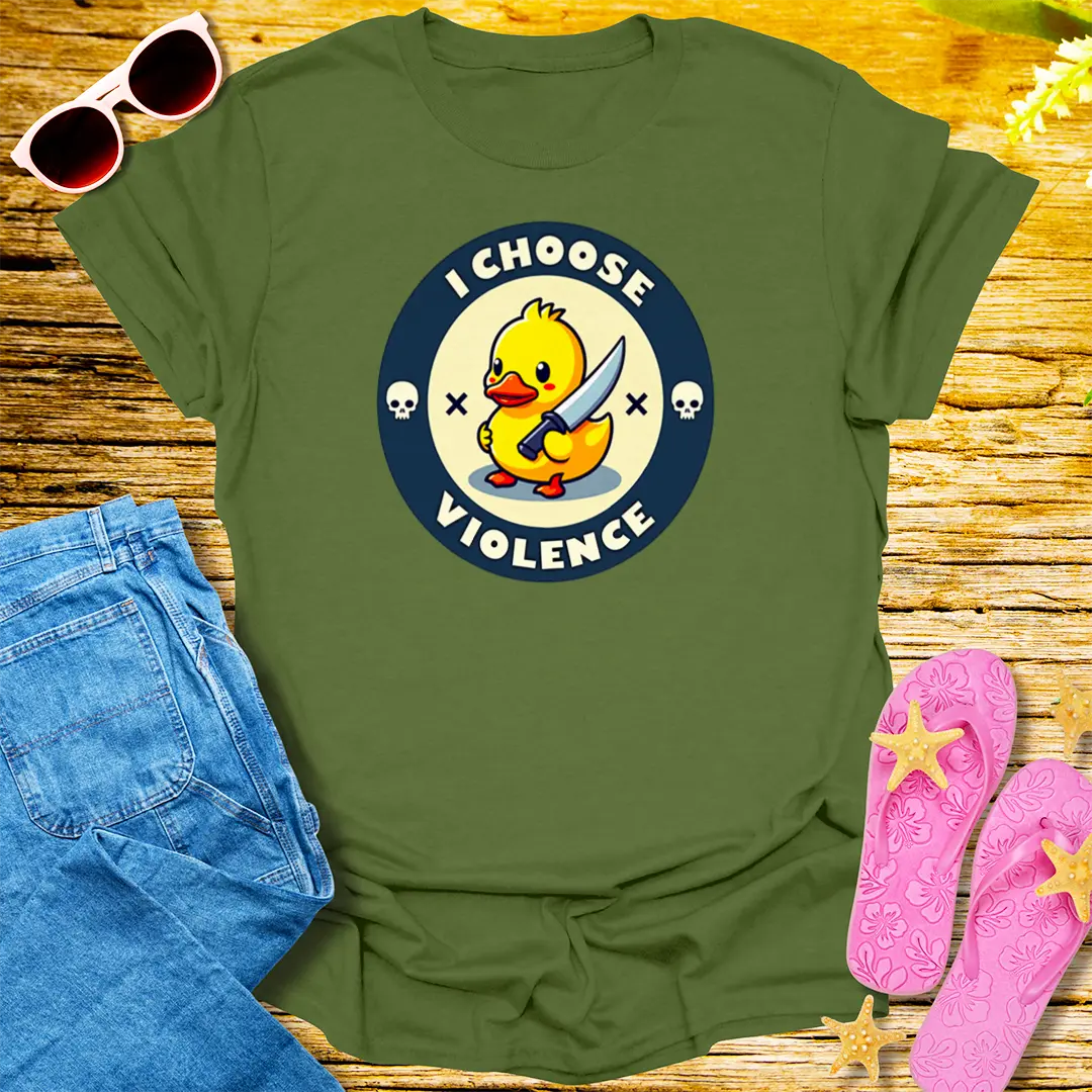 Fermented Personality Disorder T-Shirt - Military Green