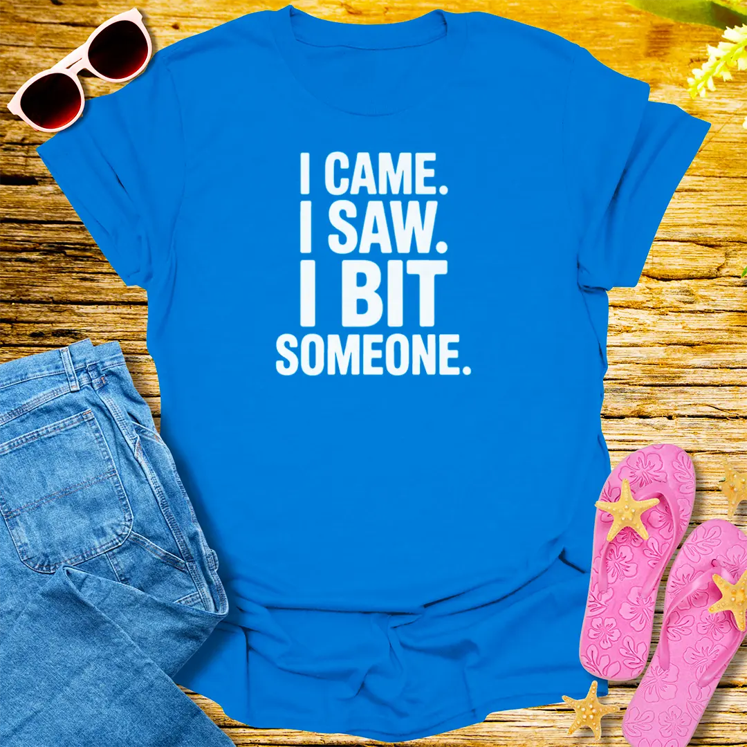 Fermented Personality Disorder T-Shirt - Royal