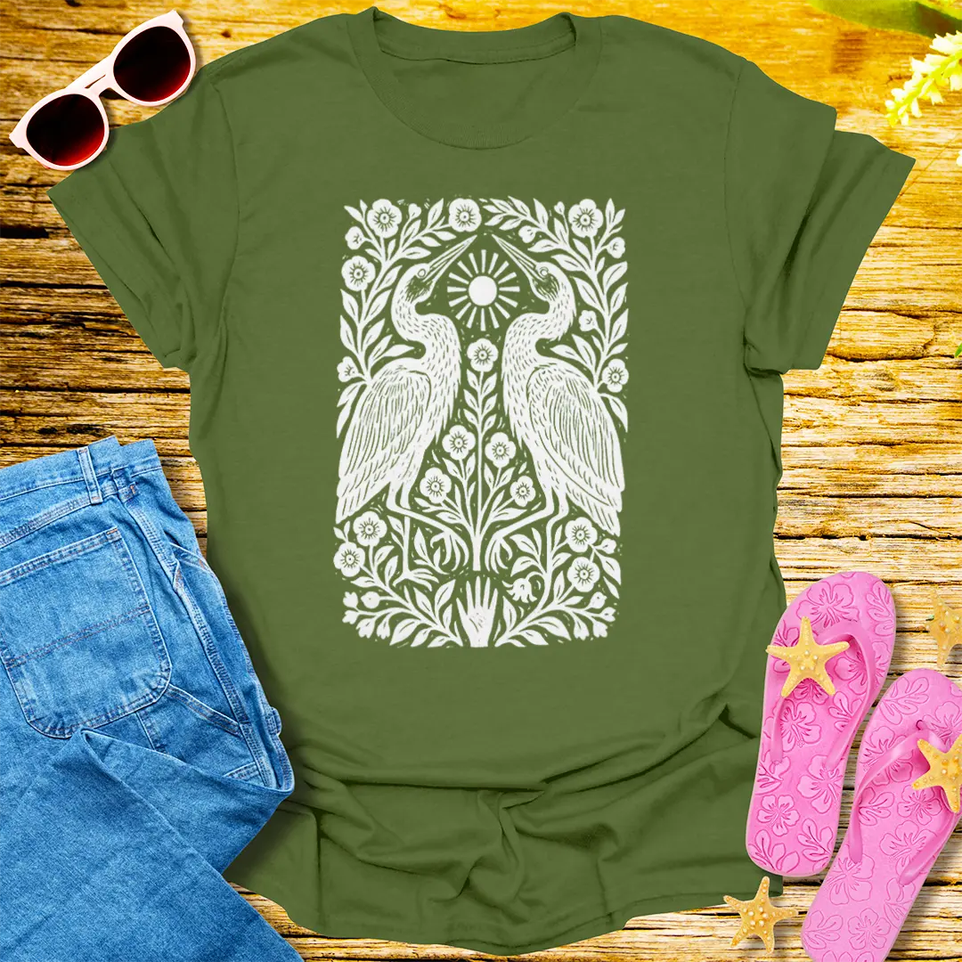 Fermented Personality Disorder T-Shirt - Military Green