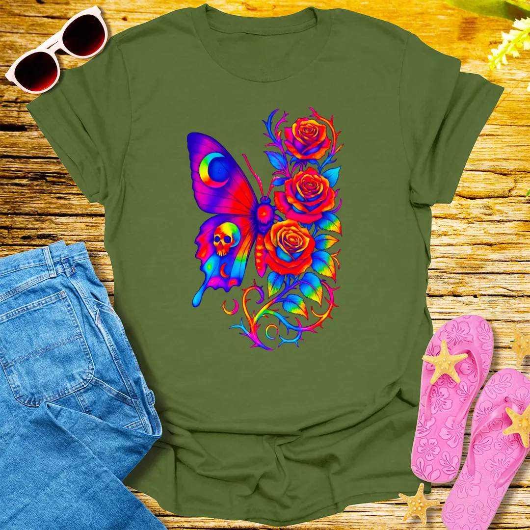 Fermented Personality Disorder T-Shirt - Military Green