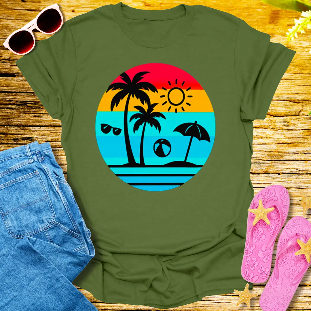 Fermented Personality Disorder T-Shirt - Military Green