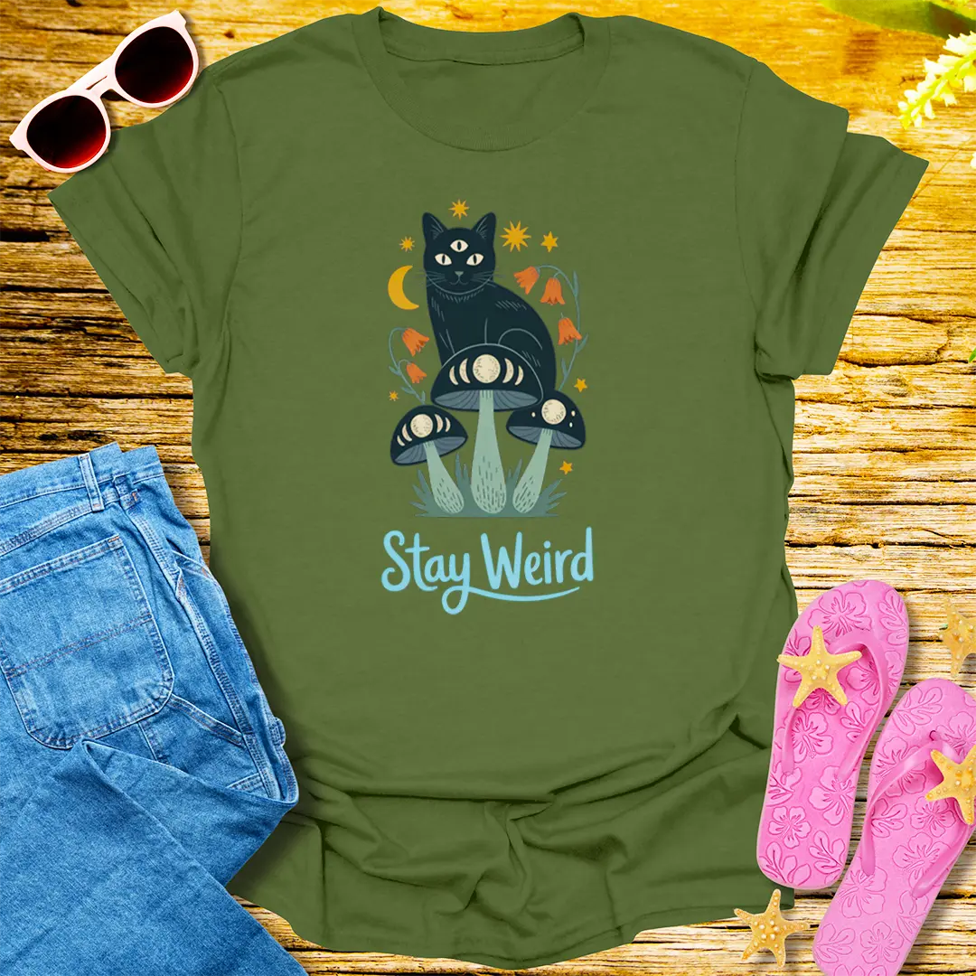 Fermented Personality Disorder T-Shirt - Military Green