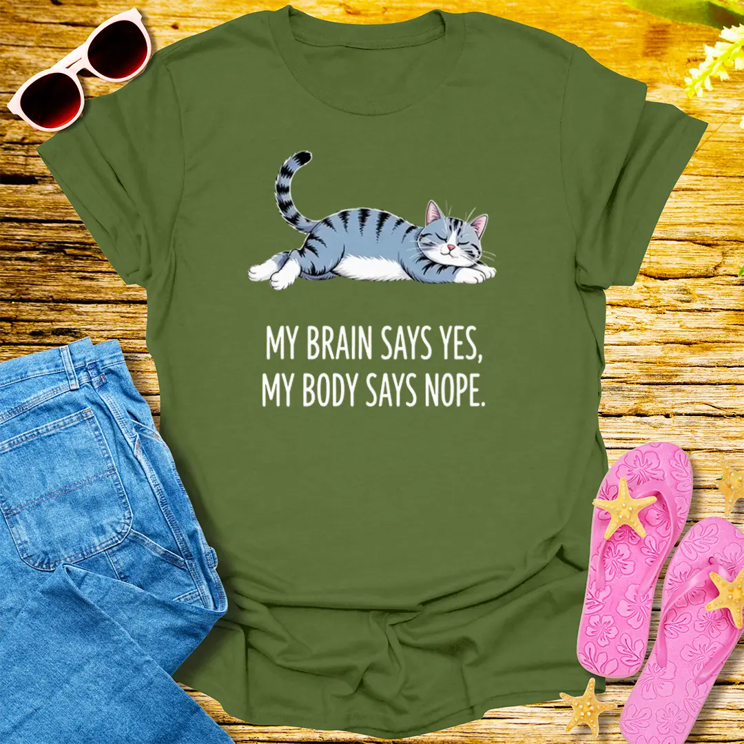 Fermented Personality Disorder T-Shirt - Military Green