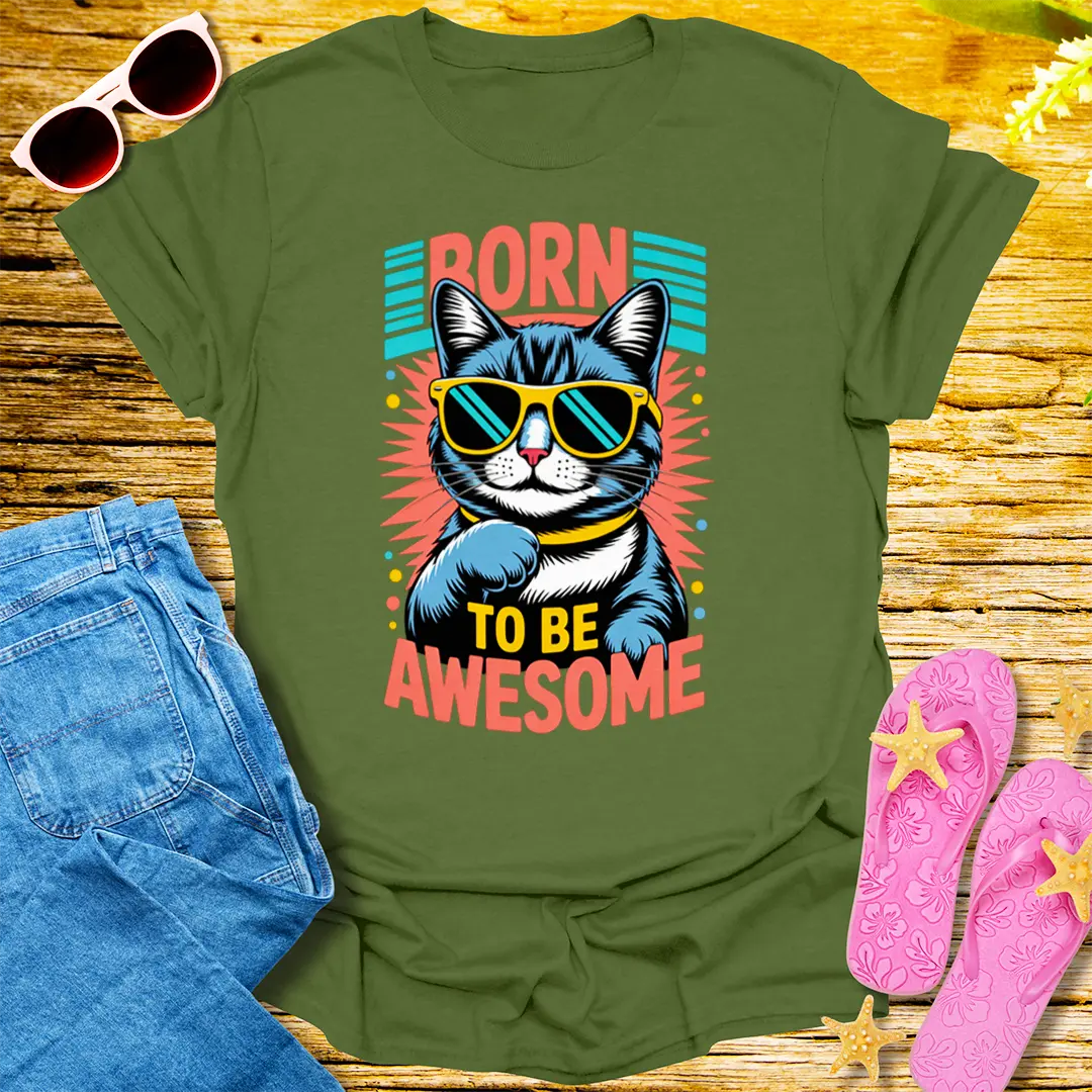 Fermented Personality Disorder T-Shirt - Military Green