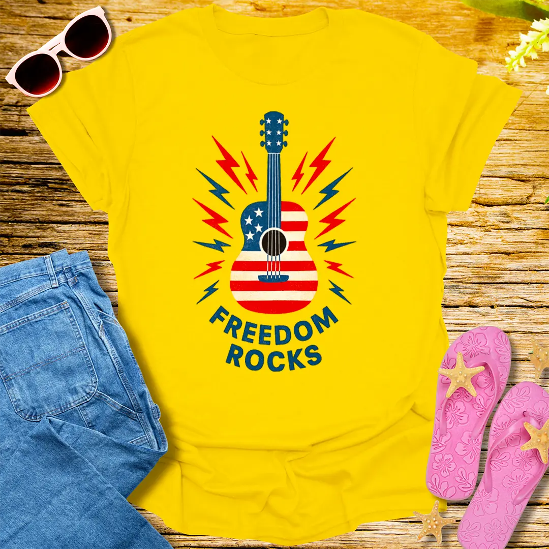 Freedom Rocks T-Shirt - Daisy