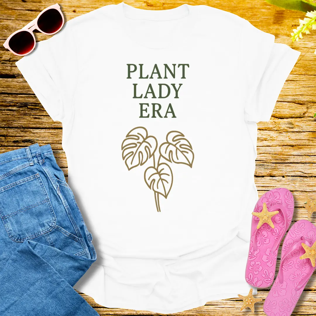 Plant Lady Era T-Shirt - White