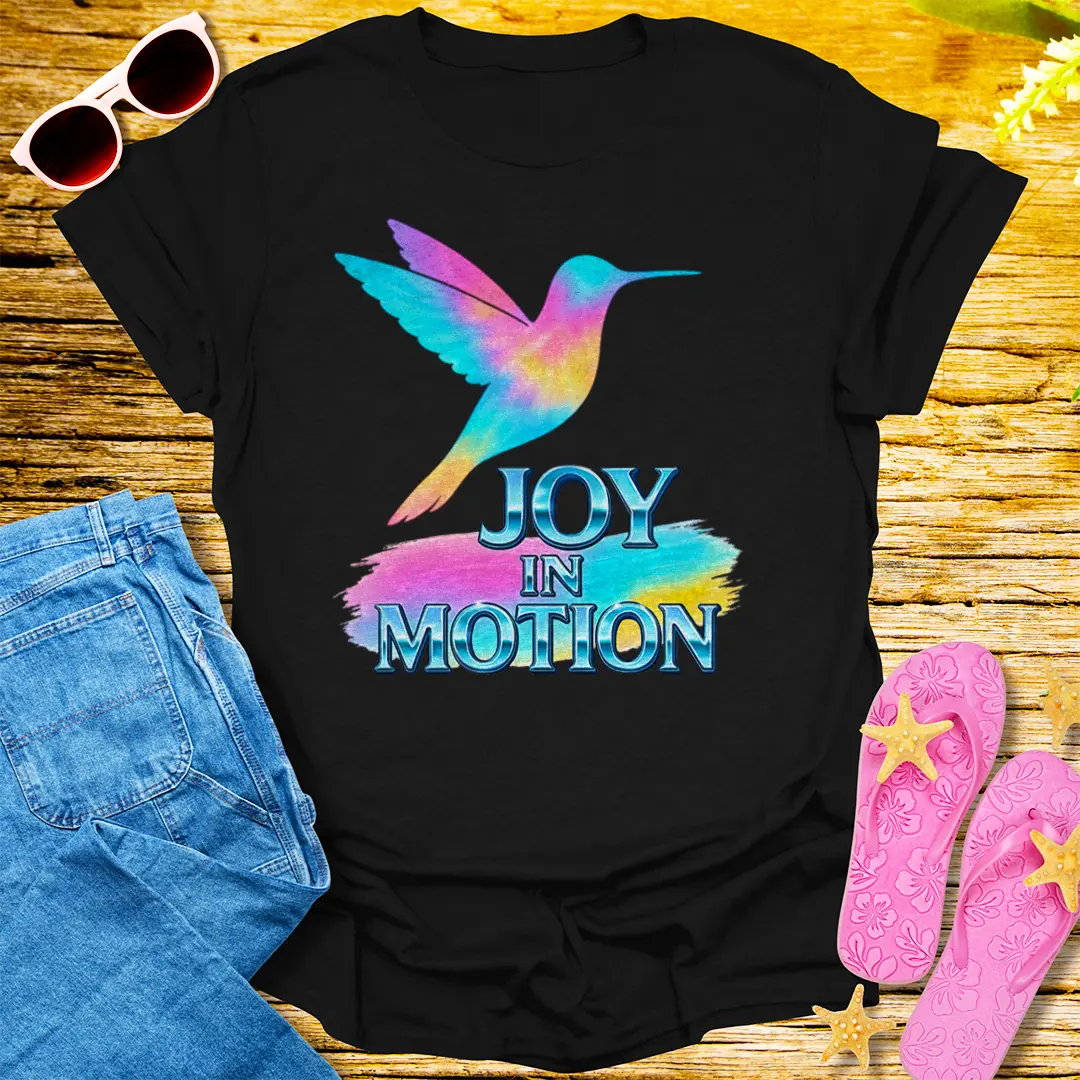 Joy in Motion T-Shirt - Black