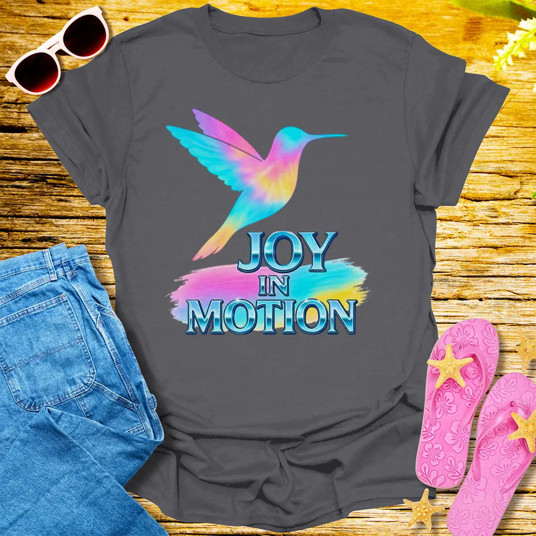 Joy in Motion T-Shirt - Charcoal