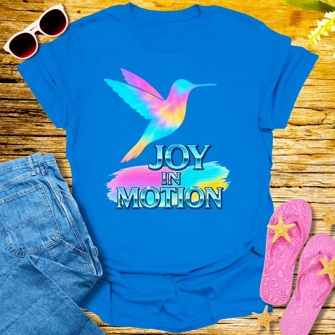 Joy in Motion T-Shirt - Royal