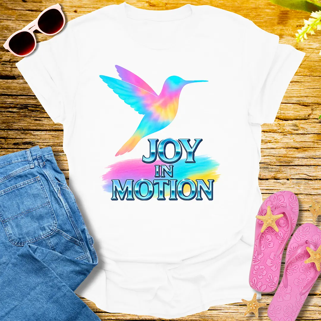 Joy in Motion T-Shirt - White