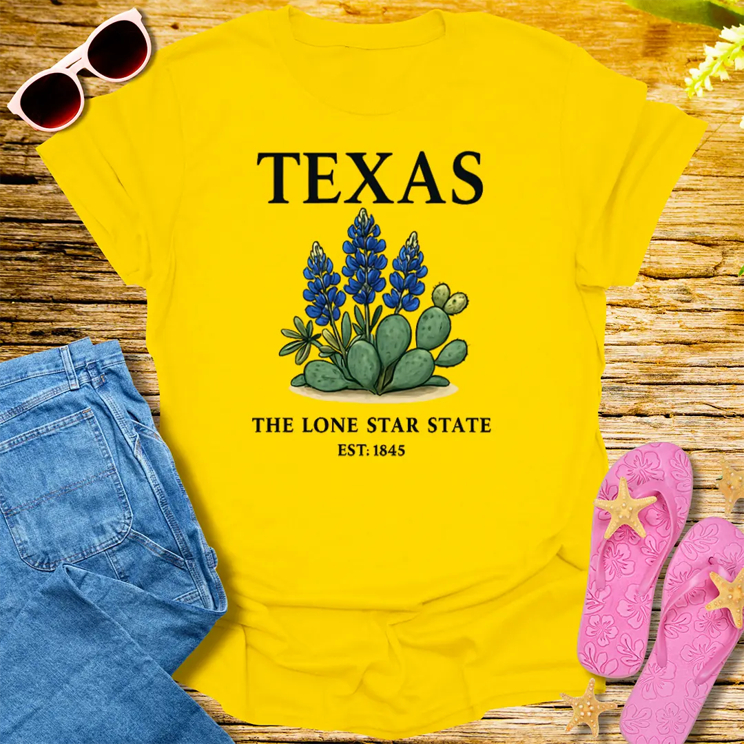 Texas Wildflower Pride T-Shirt - Daisy
