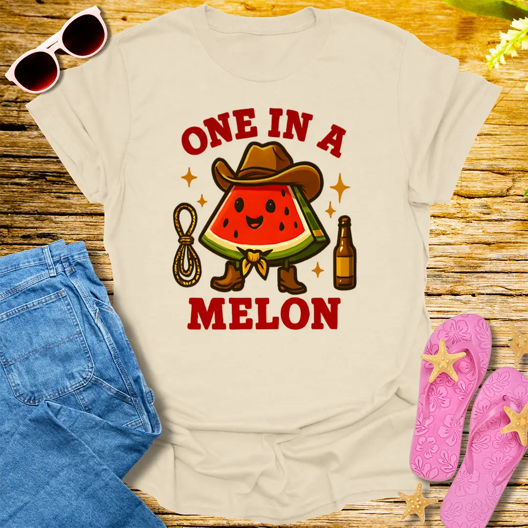 One in a Melon T-Shirt - Natural