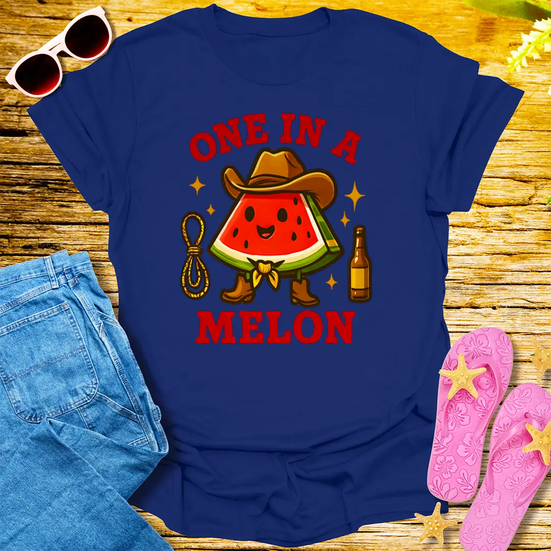One in a Melon T-Shirt - Navy