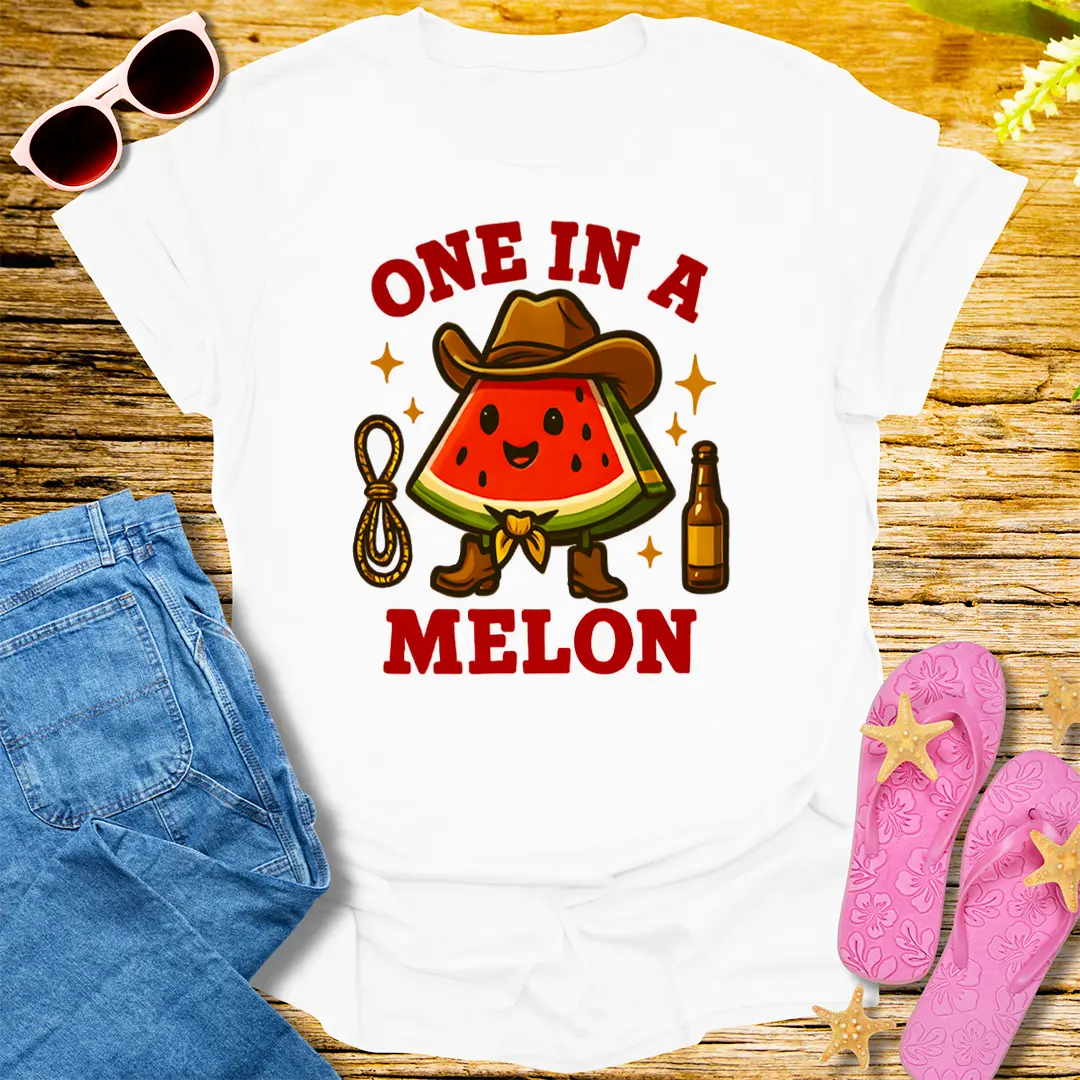 One in a Melon T-Shirt - White