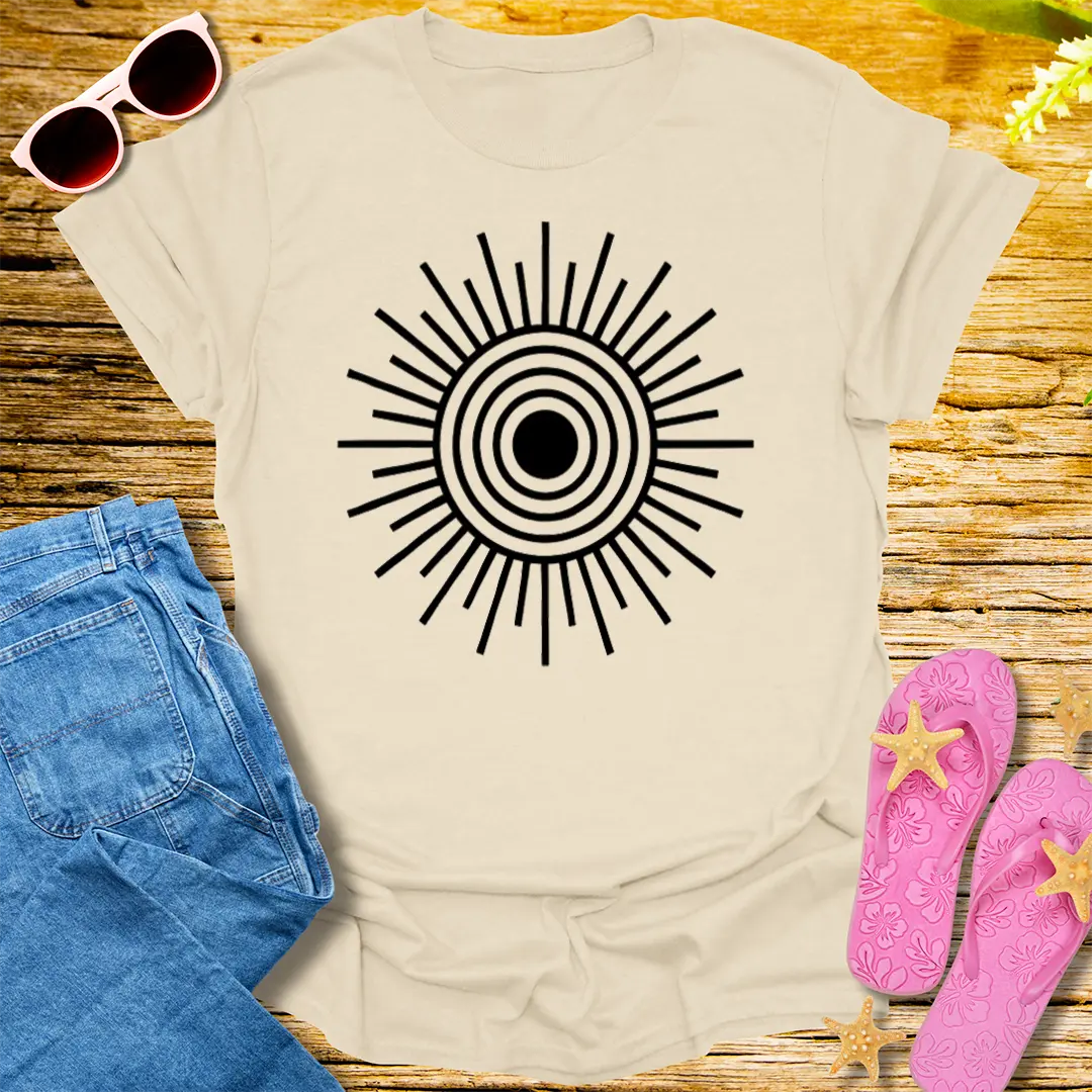 Celestial Radiance T-Shirt - Natural