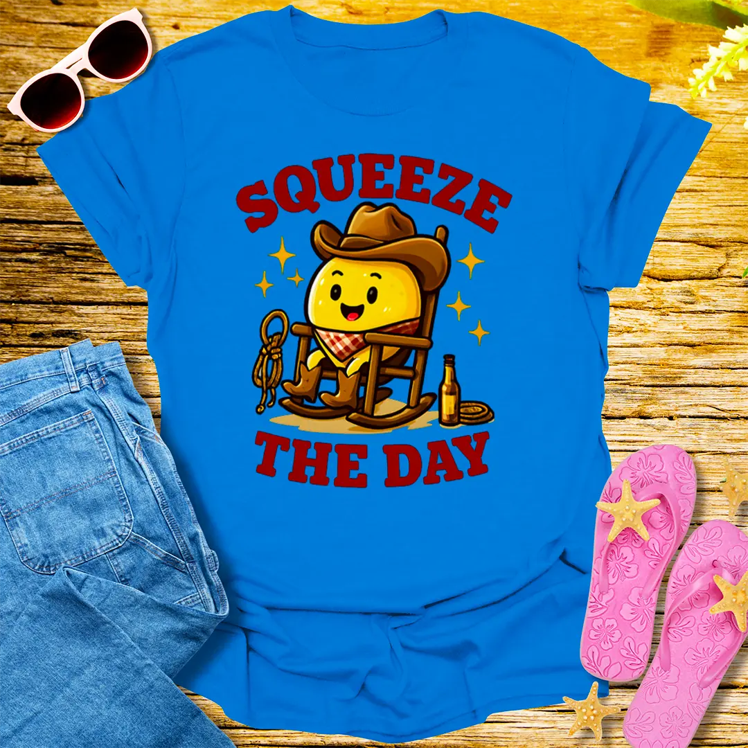 Squeeze the Day T-Shirt - Royal