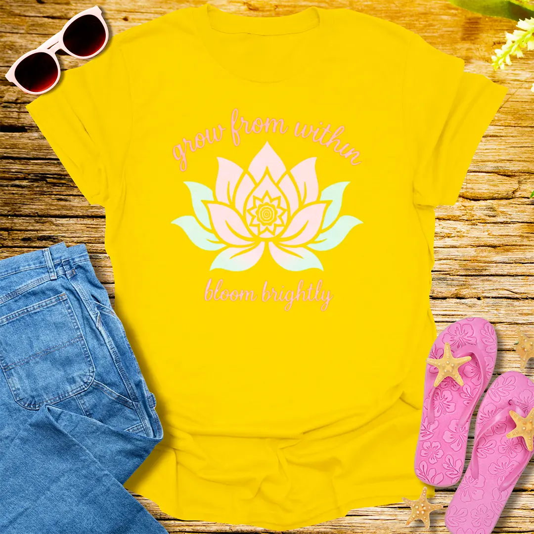 Grow From Within T-Shirt - Daisy