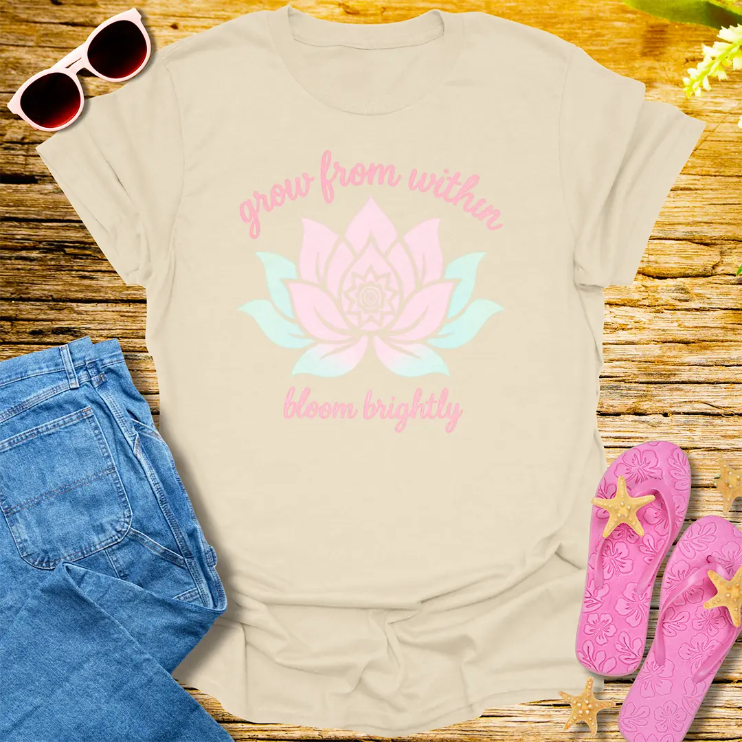 Grow From Within T-Shirt - Natural